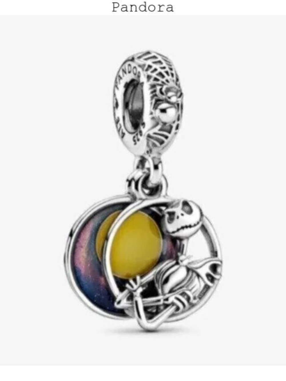 Pandora Disney Nightmare Before Christmas Double Dangle Charm
